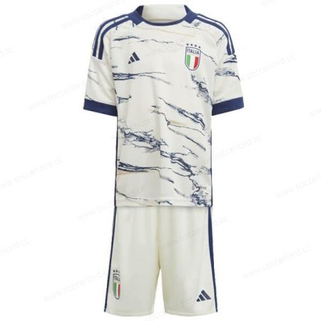 Italy Away Kids Football Kit 2023