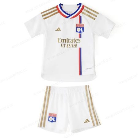 Olympique Lyon Home Kids Football Kit 23/24
