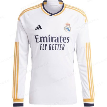 Real Madrid Home Long Sleeve Football Shirt 23/24