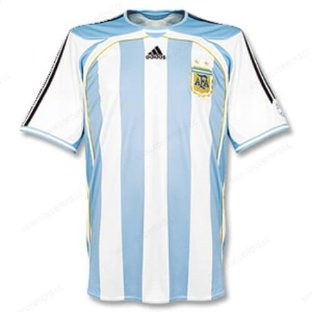 Retro Argentina Home Football Shirt 2005/2007