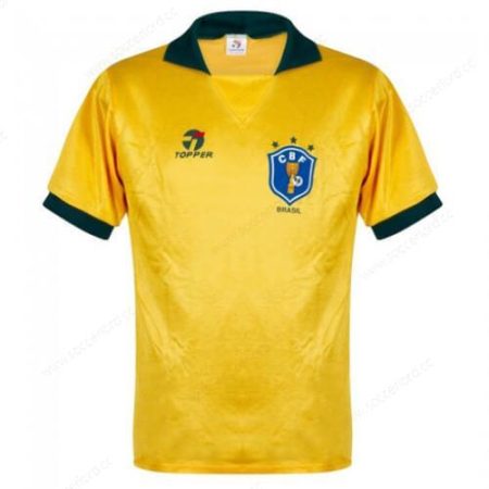 Retro Brazil Home Football Shirt 1988