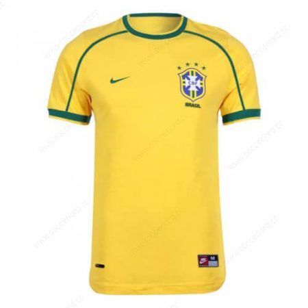 Retro Brazil Home Football Shirt 1998