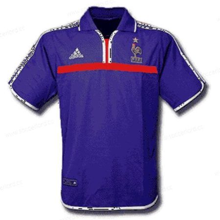 Retro France Home Football Shirt 2000