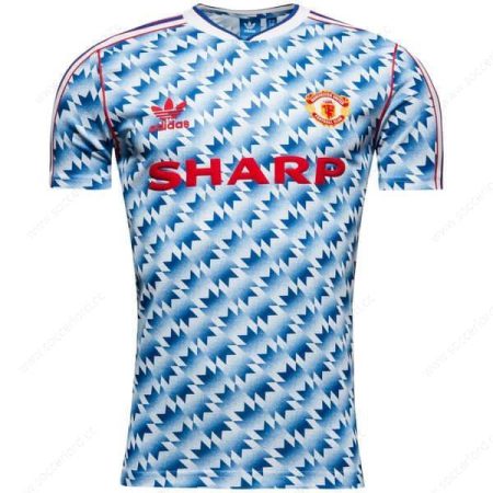 Retro Manchester United Away Football Shirt 90/92