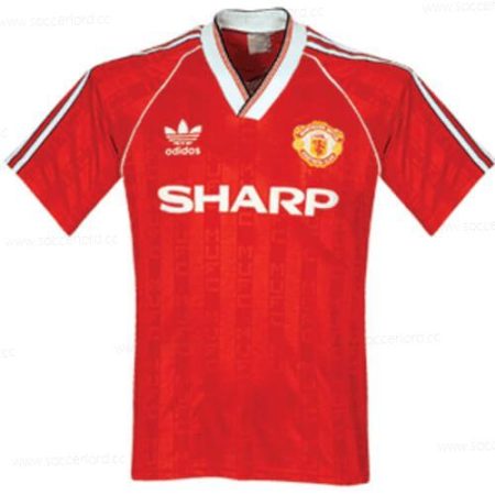 Retro Manchester United Home Football Shirt 1988