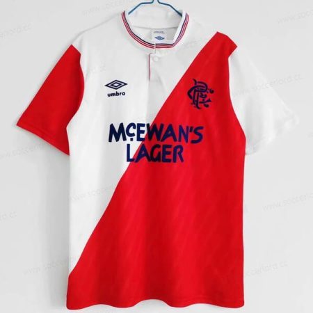 Retro Rangers Away Football Shirt 88/89